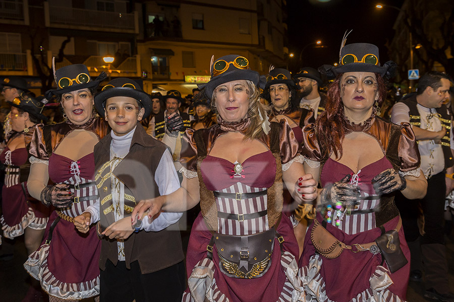 Rua del Carnaval de Les Roquetes del Garraf 2017